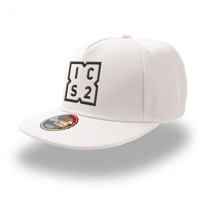 ICS2 Snap cappello bianco
